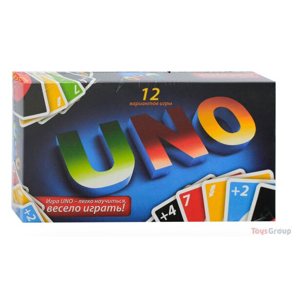 

Игра настольная "Уно" (рус), в кор. 27*15*3см (12шт)