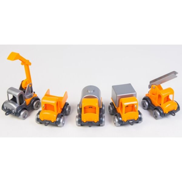 

Маленький строитель "Kid cars", 5шт в сетке 15*15см, ТМ Wader (20шт)