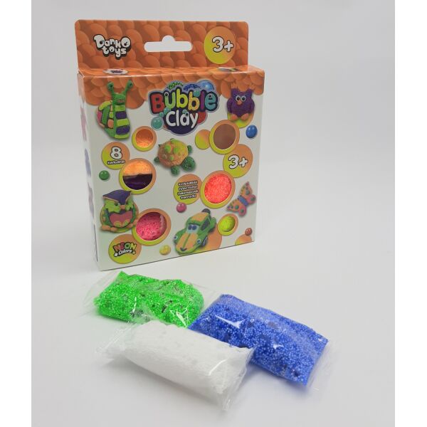 

Набор для творчества BUBBLE CLAY, 8 цветов, украинский, в кор.12.5*2*13см (20шт)