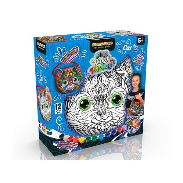 

Набор для творчества "My Color Pet-Bag", сумочка, укр., в кор. 24*10*25см (6шт)