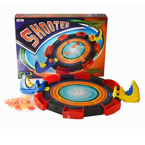 

Настольная развлекательная игра "SHOOTER" (рус.), в кор. 40*27,5*6,5см, ТМ Стратег, Украина (7шт)