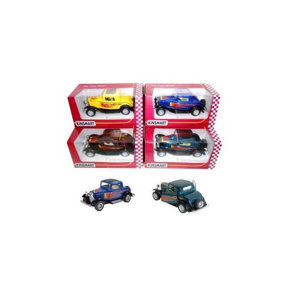 

Машина метал. "Kinsmart" "Ford 3-window coupe", в кор. 16*8,5*7,5см (96шт/4)