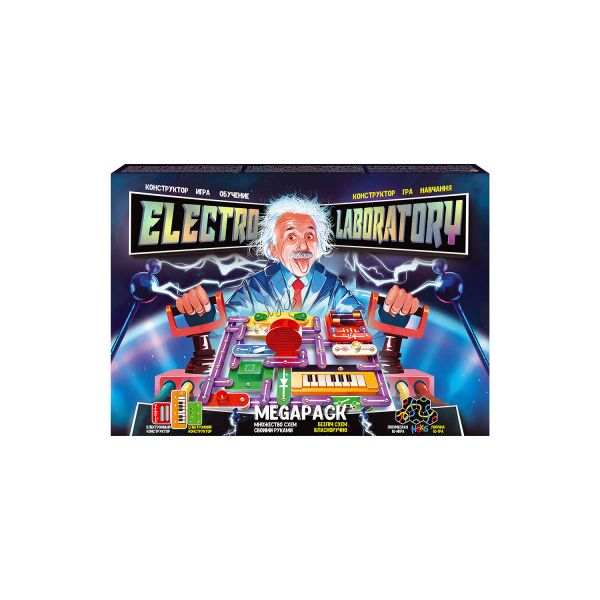 

Электронный конструктор "Electro Laboratory. Megapack", в кор. 47*32*5см (4шт)