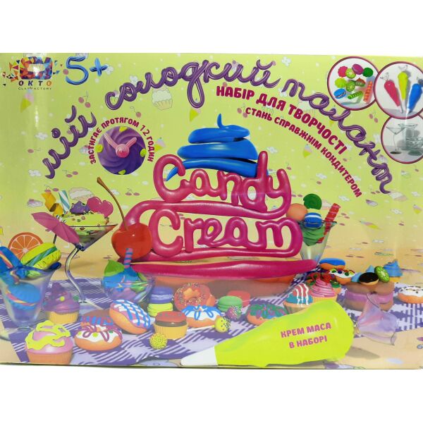 

Набор для творчества Candy cream Кремовые фантазиив, в кор. 30*21*6см