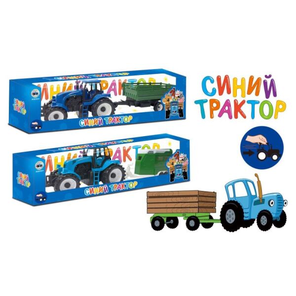 

Трактор Синий Трактор, 2 вида, в кор. 46,5*11*12см (36шт/2)