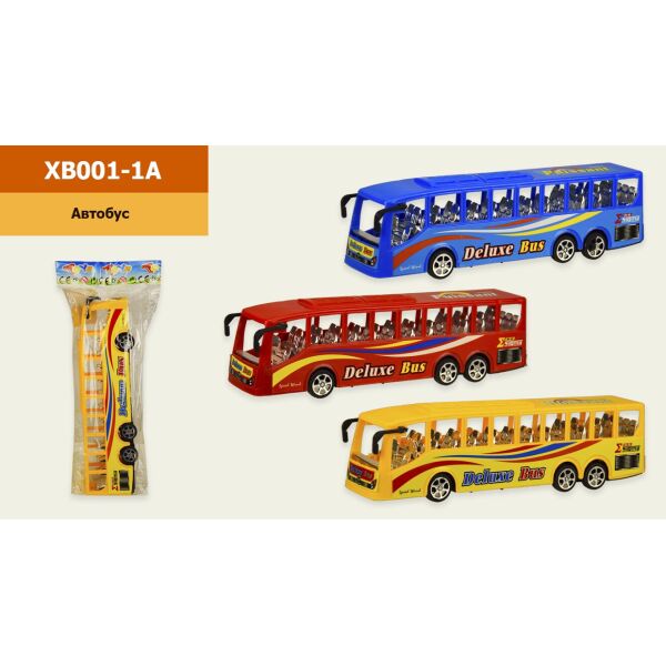

Автобус инерц., 3 цвета, в пак. 20*7см (168шт/2)