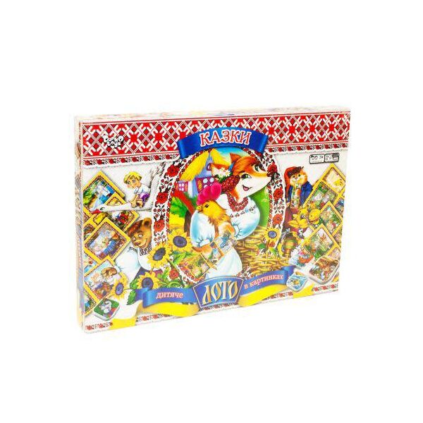 

Игра наст. "Детское лото", укр., в кор. 28*19*3см (12шт.)