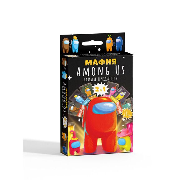 

Игра карточная «Мафия. AMONG US» (32шт)