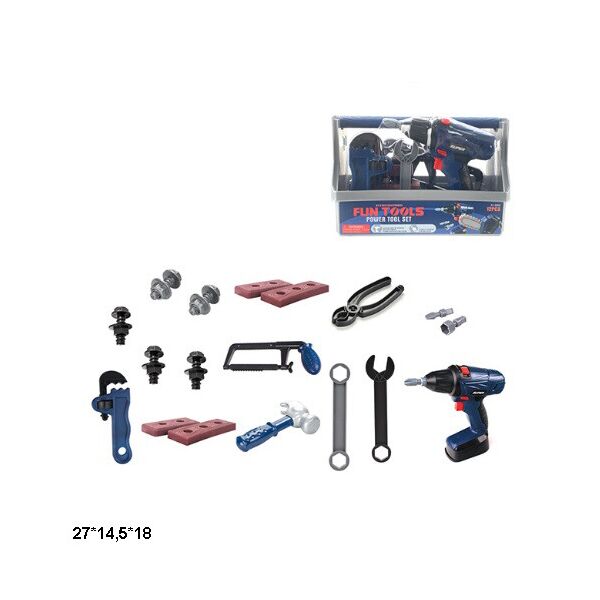 

Набор инструментов, чемодан 27*14,5*18см (36шт)