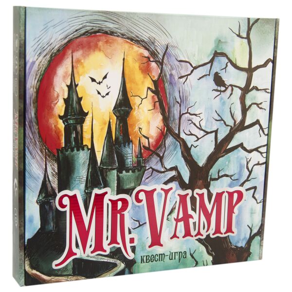 

Игра настольная "Mr.Vamp", рус., в кор. 33*32*4,5см, Украина, ТМ Стратег (13шт)