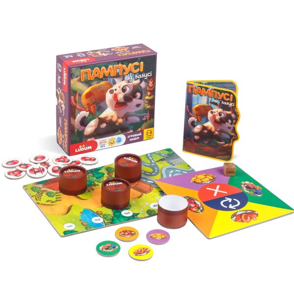 

Игровой набор "Пампушки от бабушки", укр., в кор. 20*20*7см, ТМ Ludum, Украина