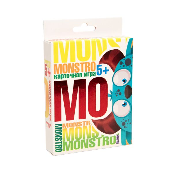 

Игра настольная "Monstro", рус. в кор. 9,1*11,5*2,3см, Украина, ТМ Стратег