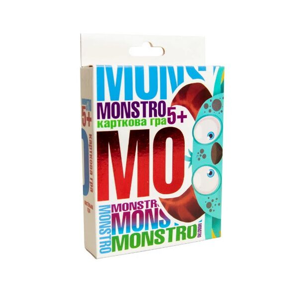 

Игра настольная "Monstro" укр., в кор. 9,1*11,5*2,3см
