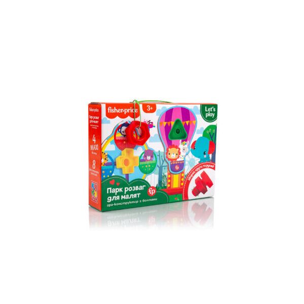 

Игра конструктор "Fisher Price. Парк розваг для малят", в кор. 27*20*6см, Украина, ТМ Влади Тойс (6)