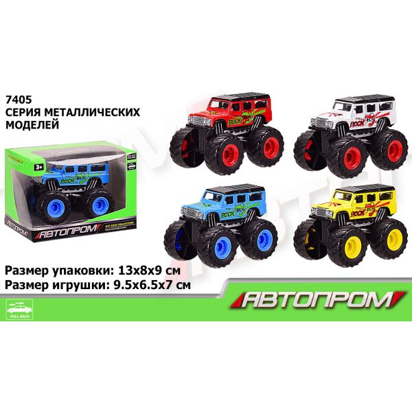 

Машина метал. "АВТОПРОМ",1:50, 4 цвета, в кор. 13*8*9см (96шт/2)