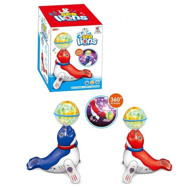 

Муз.животное Морской котик, свет, звук, в кор. 16*12*20см (120шт/2)