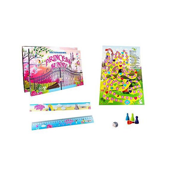 

Игра настольная "Princess sunny", рус., в кор. 37*25,5*2см, ТМ Стратег, Украина (20шт)