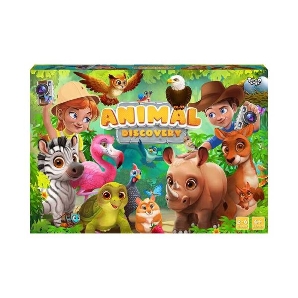 

Настольная развлекательная игра "Animal Discovery" рус. (10шт)
