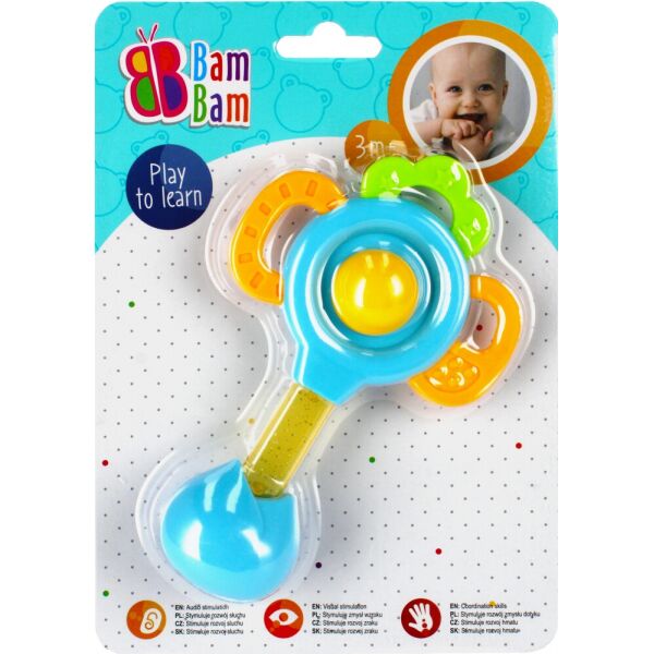 

Погремушка "Цветочек", планшет 21*15см, ТМ Bam Bam, Польша