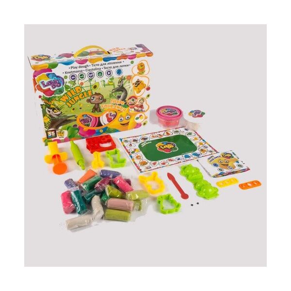 

Набор теста для лепки "Wild jungle" ТМ"Lovin*do", в кор. 36*29*7см (15шт)