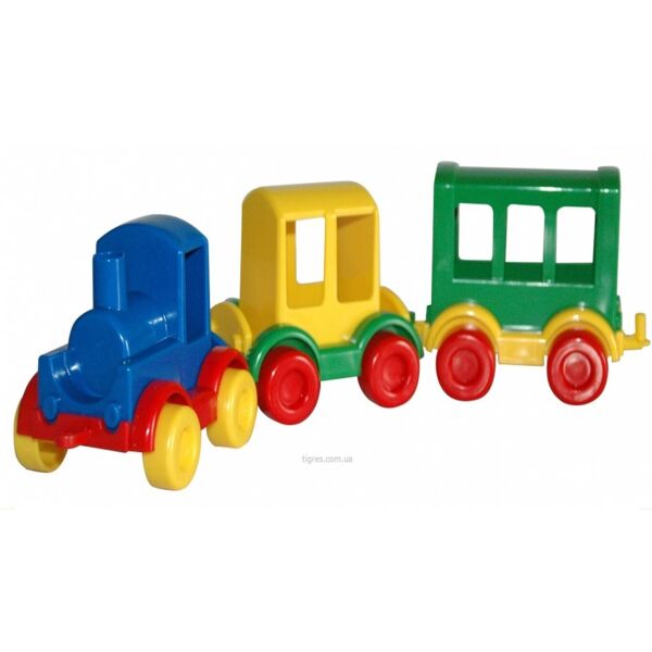 

Паровозик "Kid cars" 3шт, в кор. 32*9*9см, TM Wader