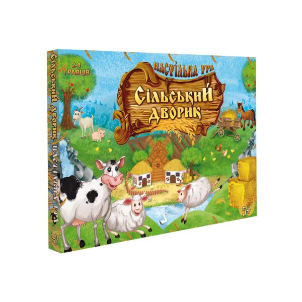 

Игра "Сільський дворик", укр., в кор. 37*25,5*2см, ТМ Стратег, Украина (20шт)