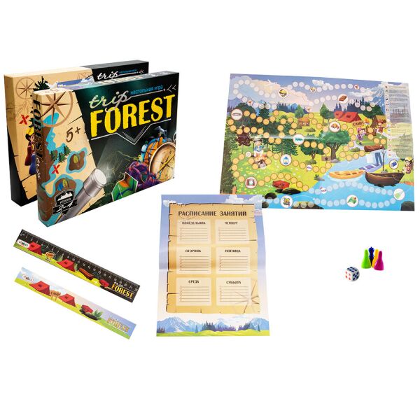 

Игра "Trip Forest" (рус.), в кор. 41,5*30*4,5см, ТМ Стратег, Украина (10шт)