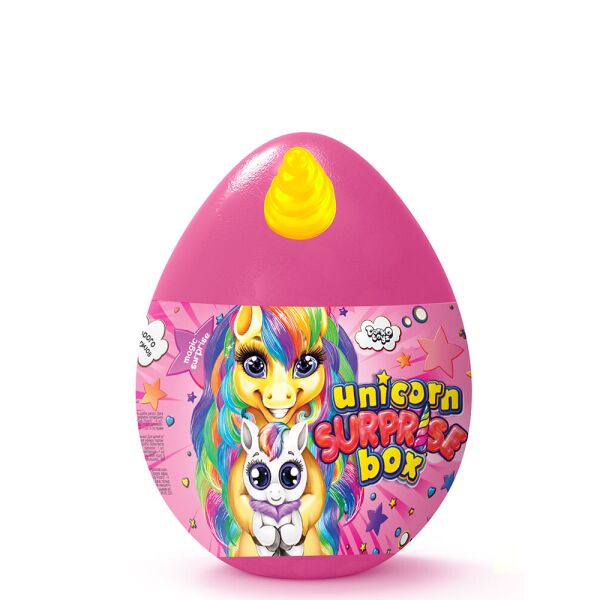 

Набор креативного творчества Яйцо «Unicorn Surprise Box», 33*20см, русский (2шт)