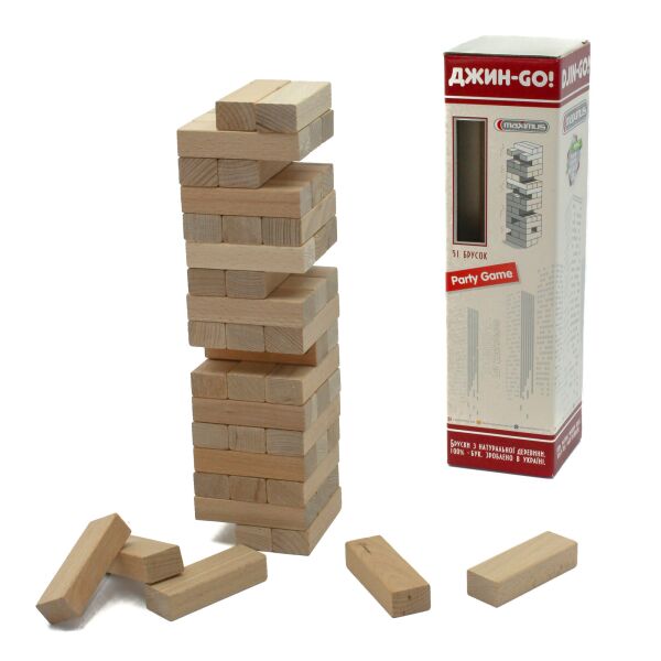 

Игра "Джин GO" 51 элемент, в кор. 35*10*10 см, ТМ MAXIMUS, Украина