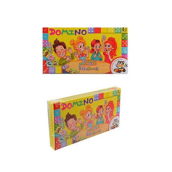 

Игра настольная "Детское домино", New, в кор. 27*15*3см