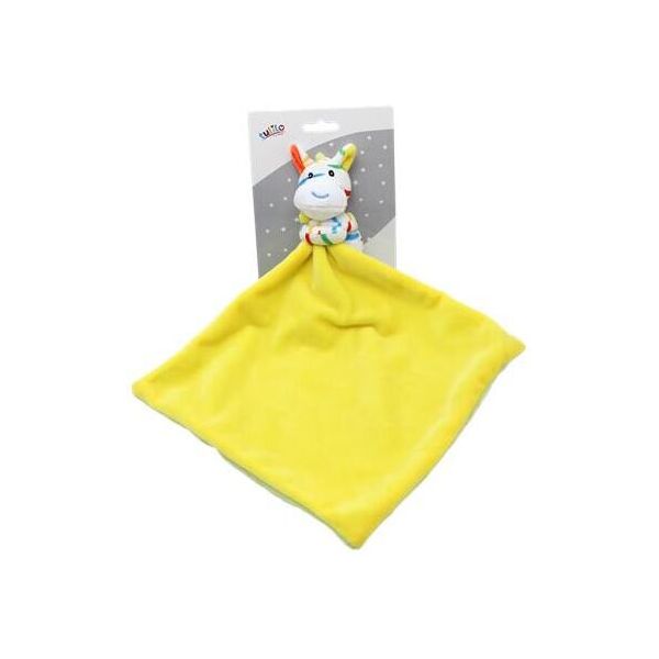 

Игрушка-обнимашка "Зебра" 25см, желтая, 35см, на планш. 16*13см, ТМ Tulilo, Польша