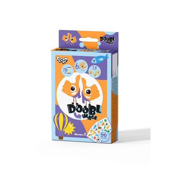 

Игра настольная, мини "Doobl Image", развлекательная, русская, в кор. 9*2*15см (32шт)