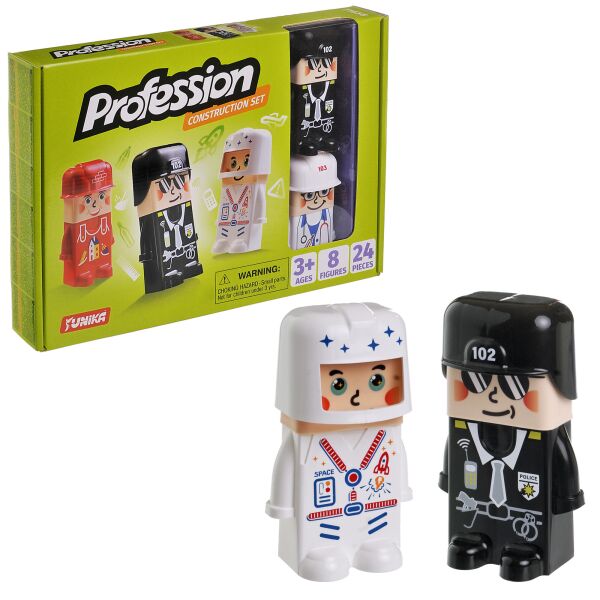 

Конструктор "PROFESSION" 8 фигур, в кор. 38*26*5см, ТМ Юника, Украина