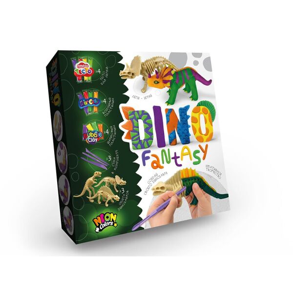 

Набор креативного творчества "Dino Fantasy", рус., в кор. 18*18*4см (6шт)