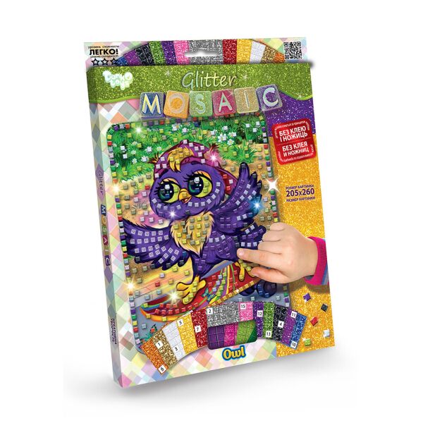 

Блестящая мозаика "Glitter Mosaic" серия 3, в кор. 25*3*35см (20шт)