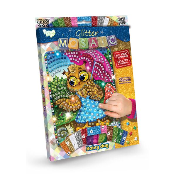 

Блестящая мозаика "Glitter Mosaic" серия 3, в кор. 25*3*35см (20шт)
