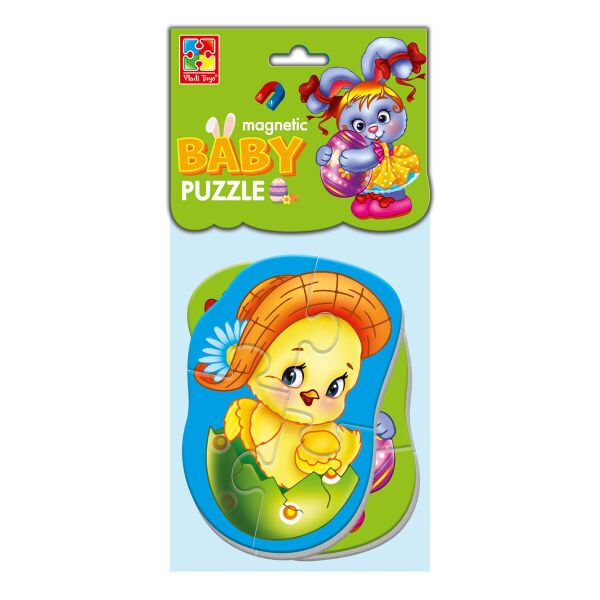 

Игра настольная "Magnetic baby puzzles. Курчатко", в пак. 18*14см, Украина, ТМ Влади Тойс