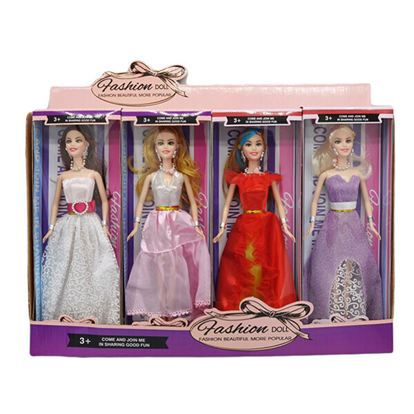 

Кукла "Агнесс" Fashion doll, 4 вида, в кор. 32*12*5см (18уп.)