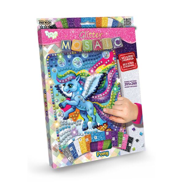

Блестящая мозаика "Glitter Mosaic" серия 3, в кор. 25*3*35см (20шт)
