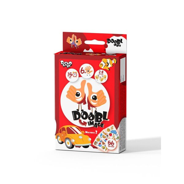 

Игра настольная, мини "Doobl Image", развлекательная, русская, в кор. 9*2*15см