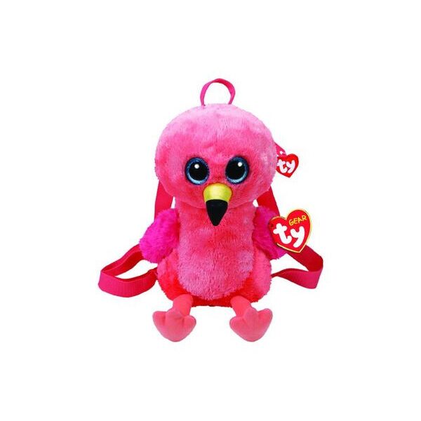 

Мягкая игрушка сумочка TY Gear Фламинго "Gilda", 25*18см