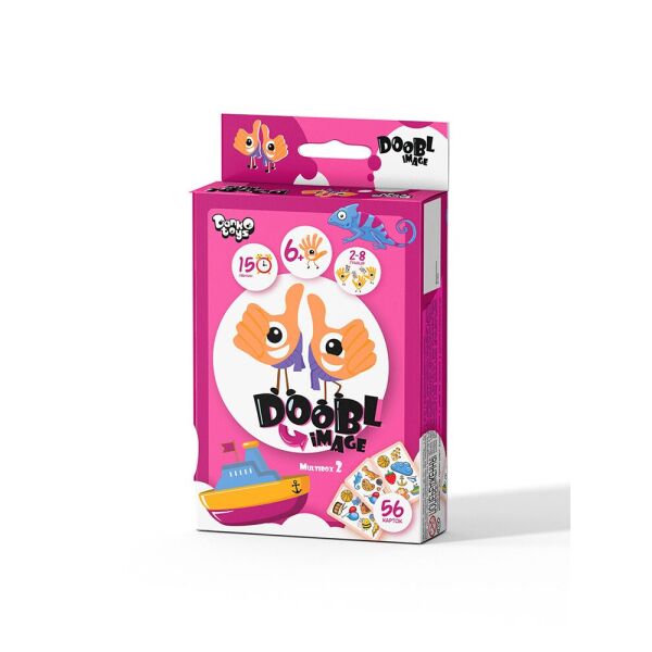 

Игра настольная, мини "Doobl Image", развлекательная, украинская, в кор. 9*2*15см
