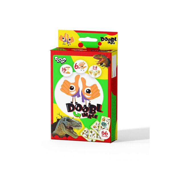 

Игра настольная развлекательная "Doobl Image Dino 80", русская (32шт)