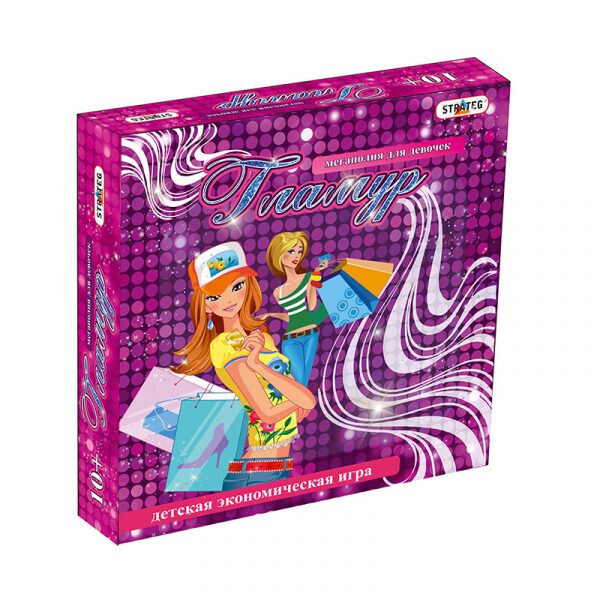 

Игра LUX "Гламур" (рус), в кор. 25*25*5см, ТМ Стратег, Украина (10шт)