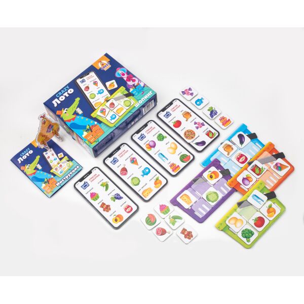 

Игра настольная "CRAZY Лото" рус., в кор. 21*18*5см, Украина, ТМ Влади Тойс (12шт)
