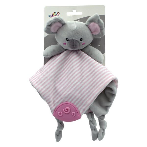 

Игрушка мягкая плюшевая "Коала" 25см, розовая, на планш. 16*13см, ТМ Tulilo, Польша