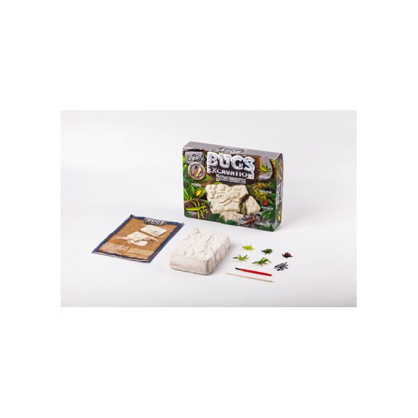 

Набор для проведения раскопок "BUGS EXCAVATION" жуки, (рус.), в кор. 24*19*4см (6шт)