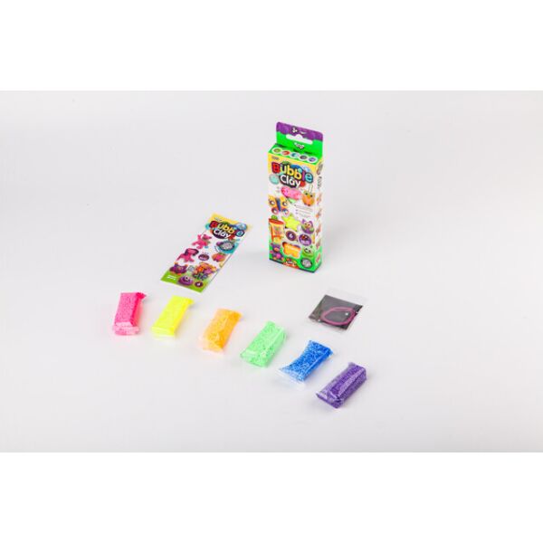 

Набор для творчества, шариковый пластилин "BUBBLE CLAY", рус., в кор. 19*6*2см (30шт)