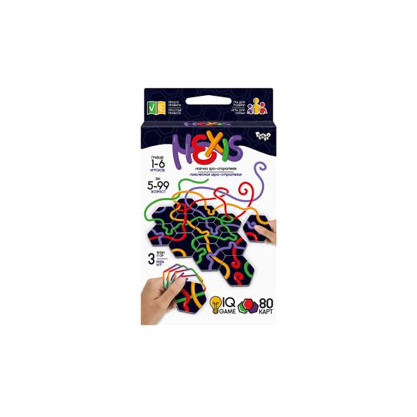 

Настольная развлекательная игра "Hexis", в кор. 13*9*2см (32шт)