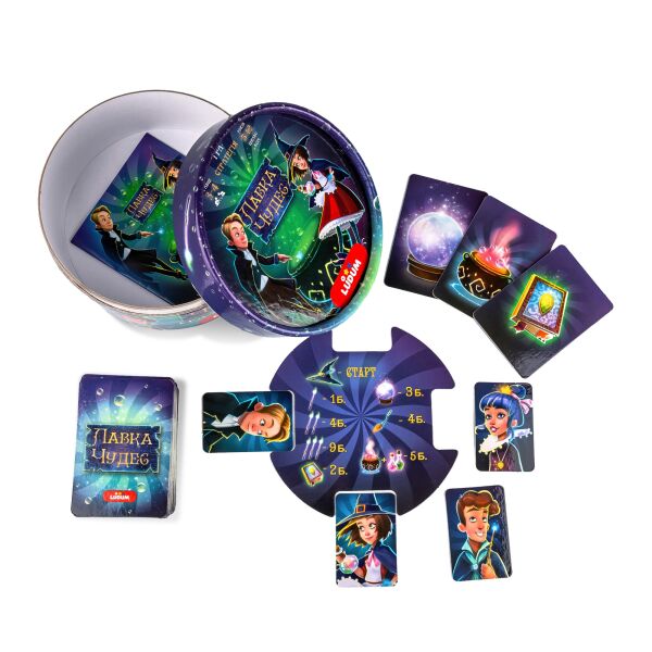 

Игра-стратегия магическая "Лавка чудес", укр., тубус большой 15*8см, ТМ Ludum, Украина
